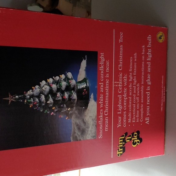 Inspirations lighted vintage ceramic tree - Picture 5 of 5